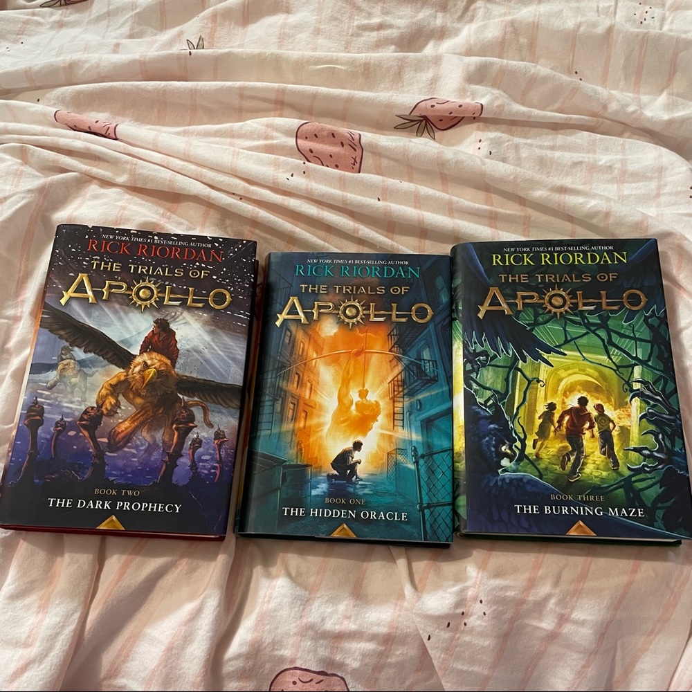 “Trials of Apollo” series+bookmark